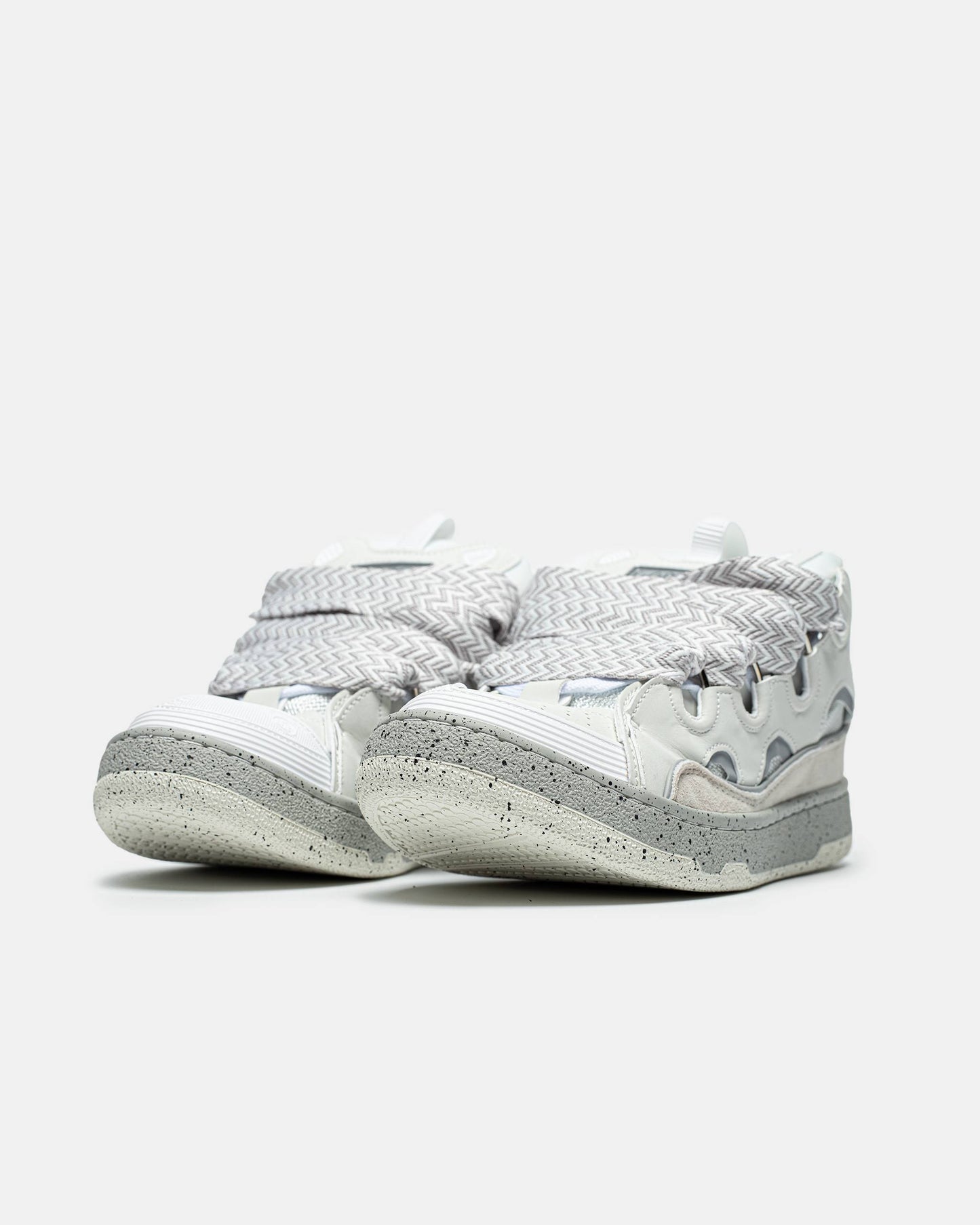 Lanvin Curb Grey White