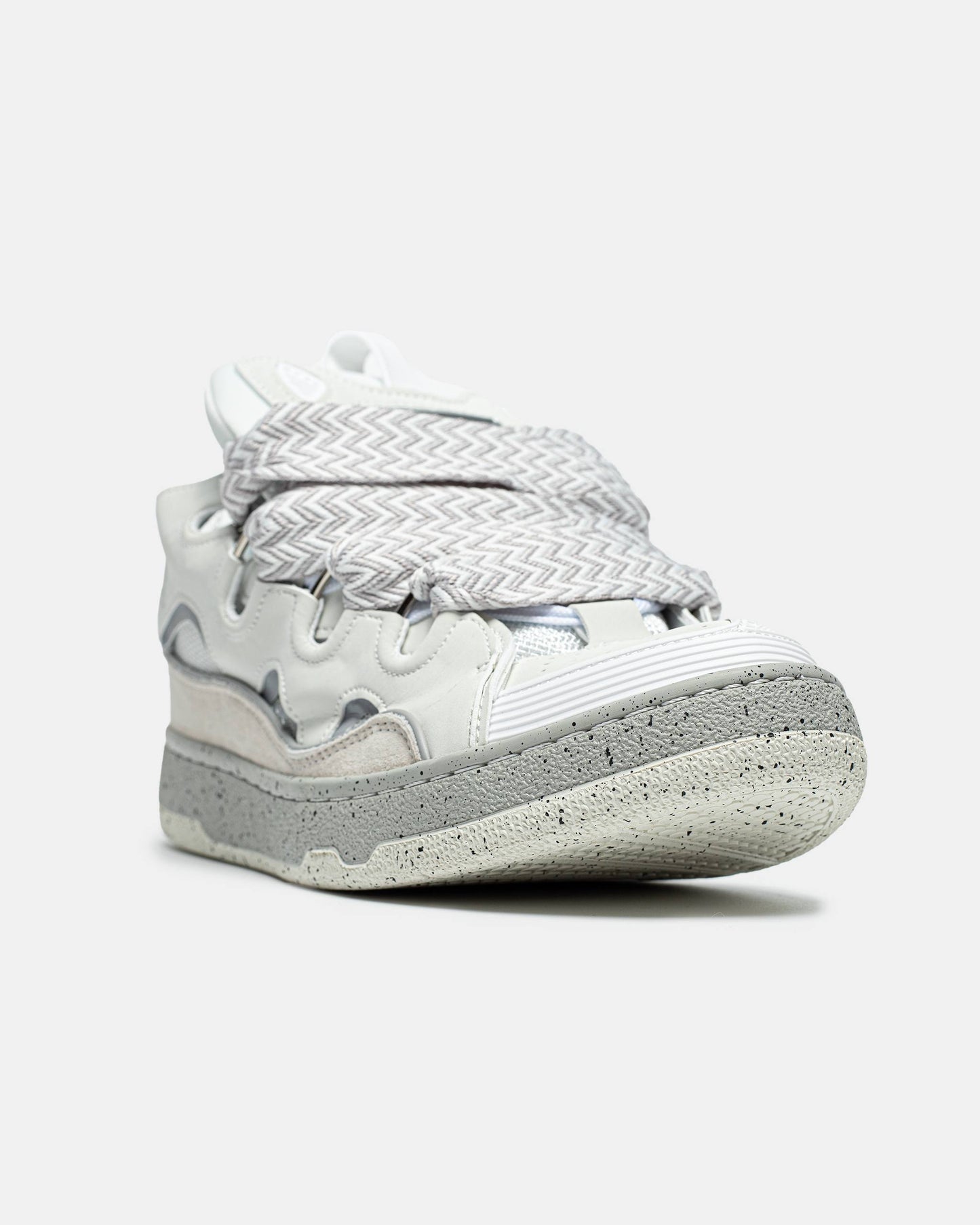 Lanvin Curb Grey White