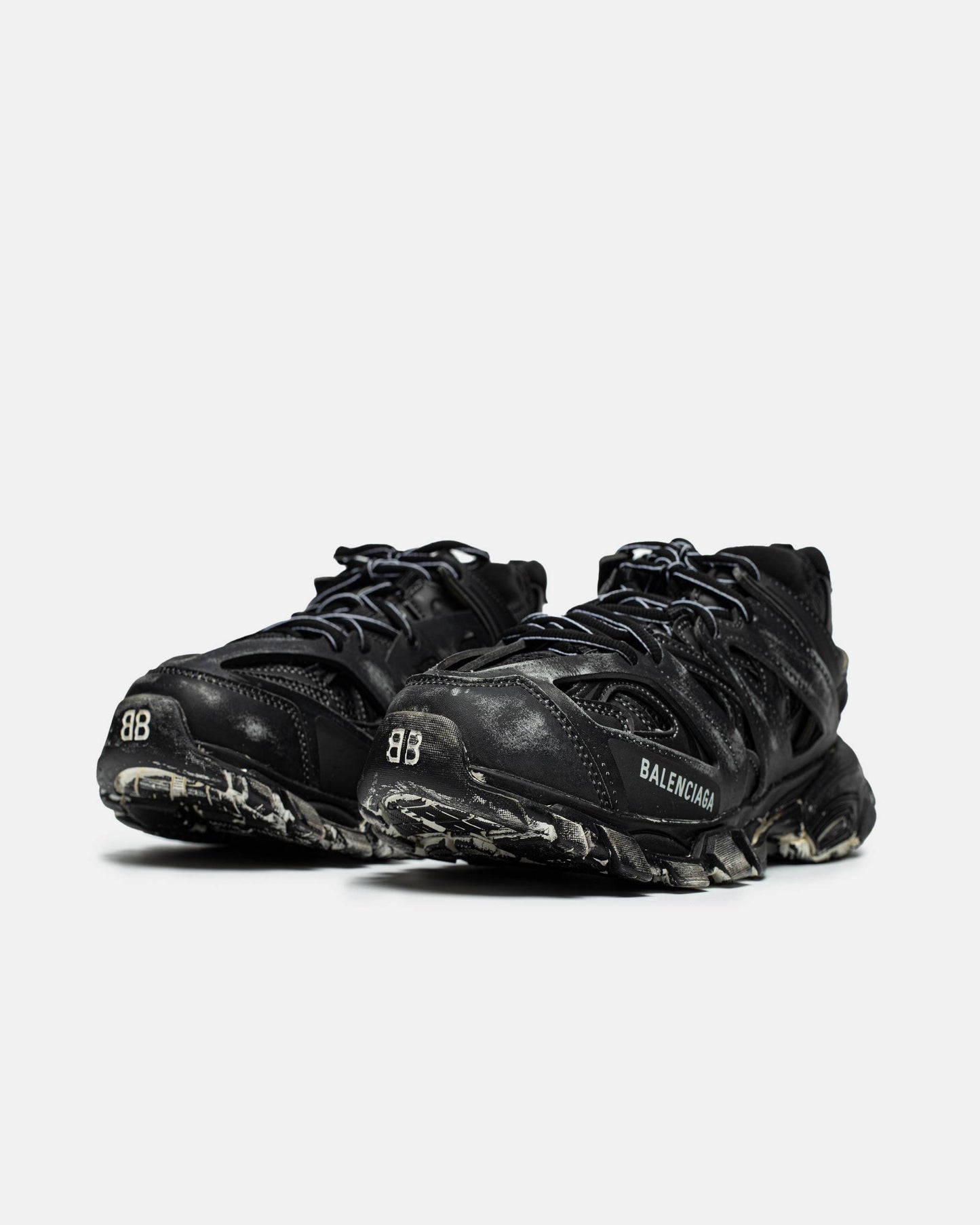 Balenciaga Track Black Faded