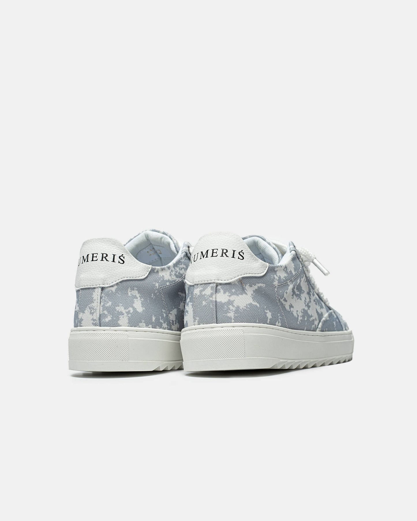 Numeris White Grey Denim