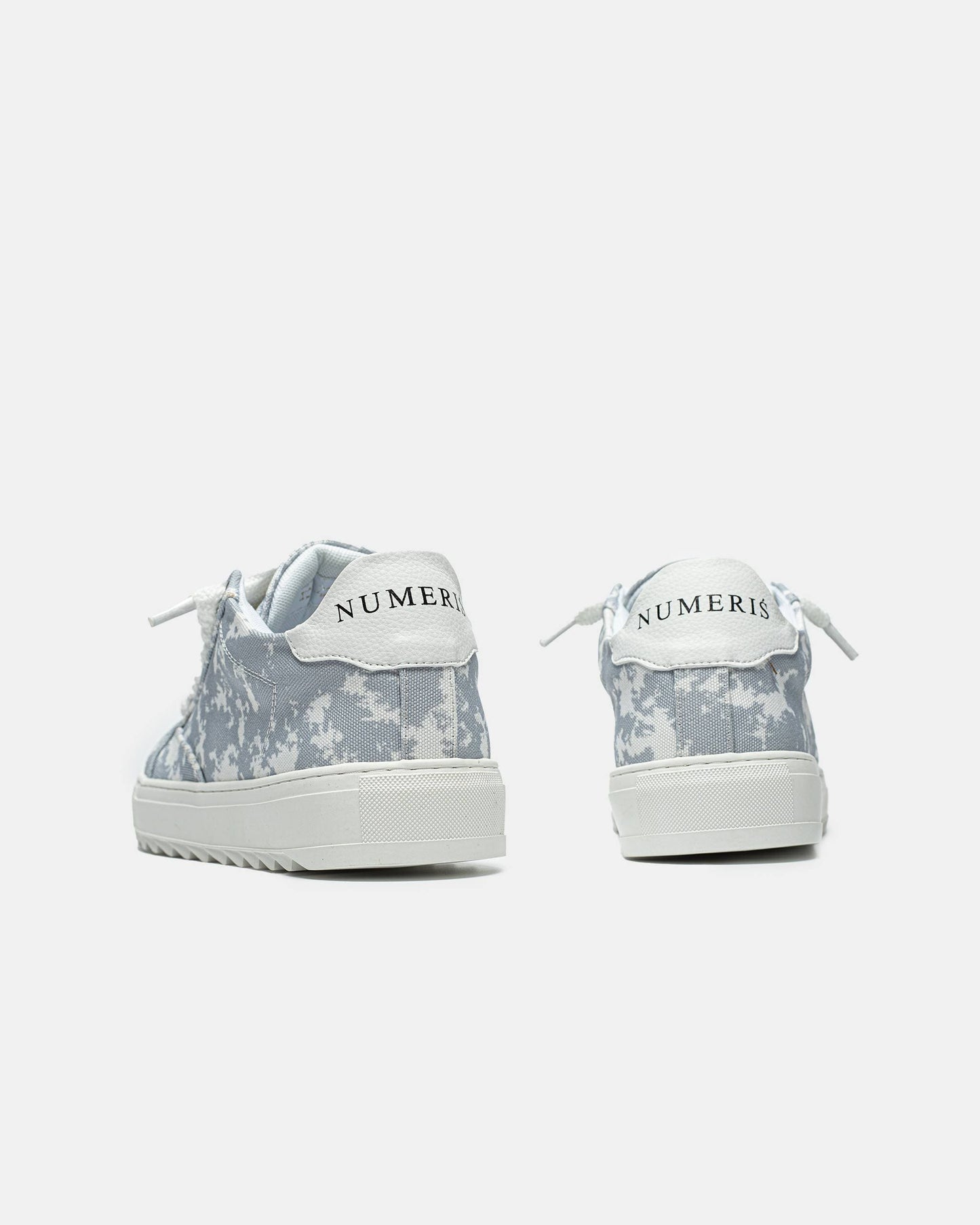 Numeris White Grey Denim