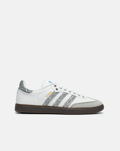 Adidas Samba White Glitter Shine