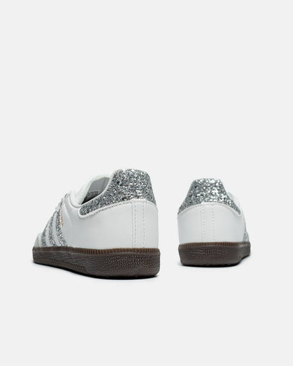 Adidas Samba White Glitter Shine