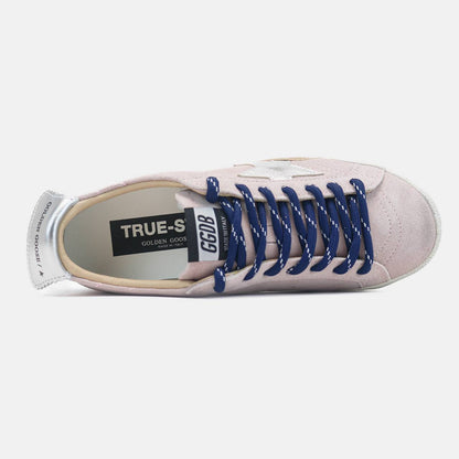 Golden Goose True Star Pink White
