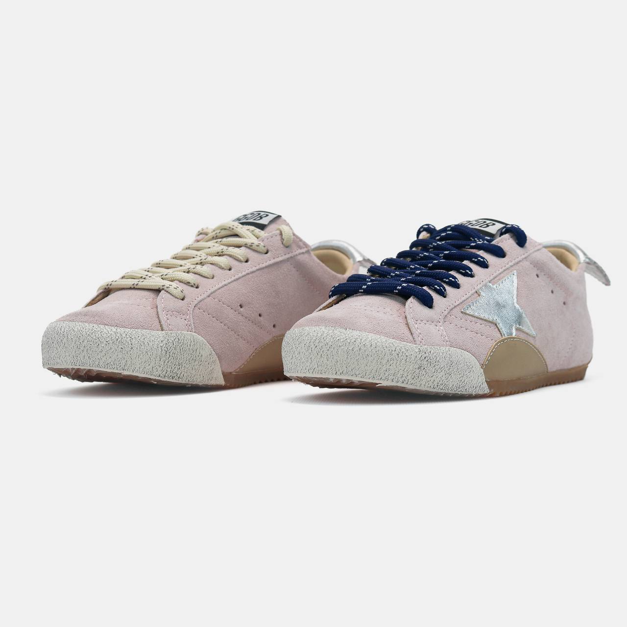 Golden Goose True Star Pink White