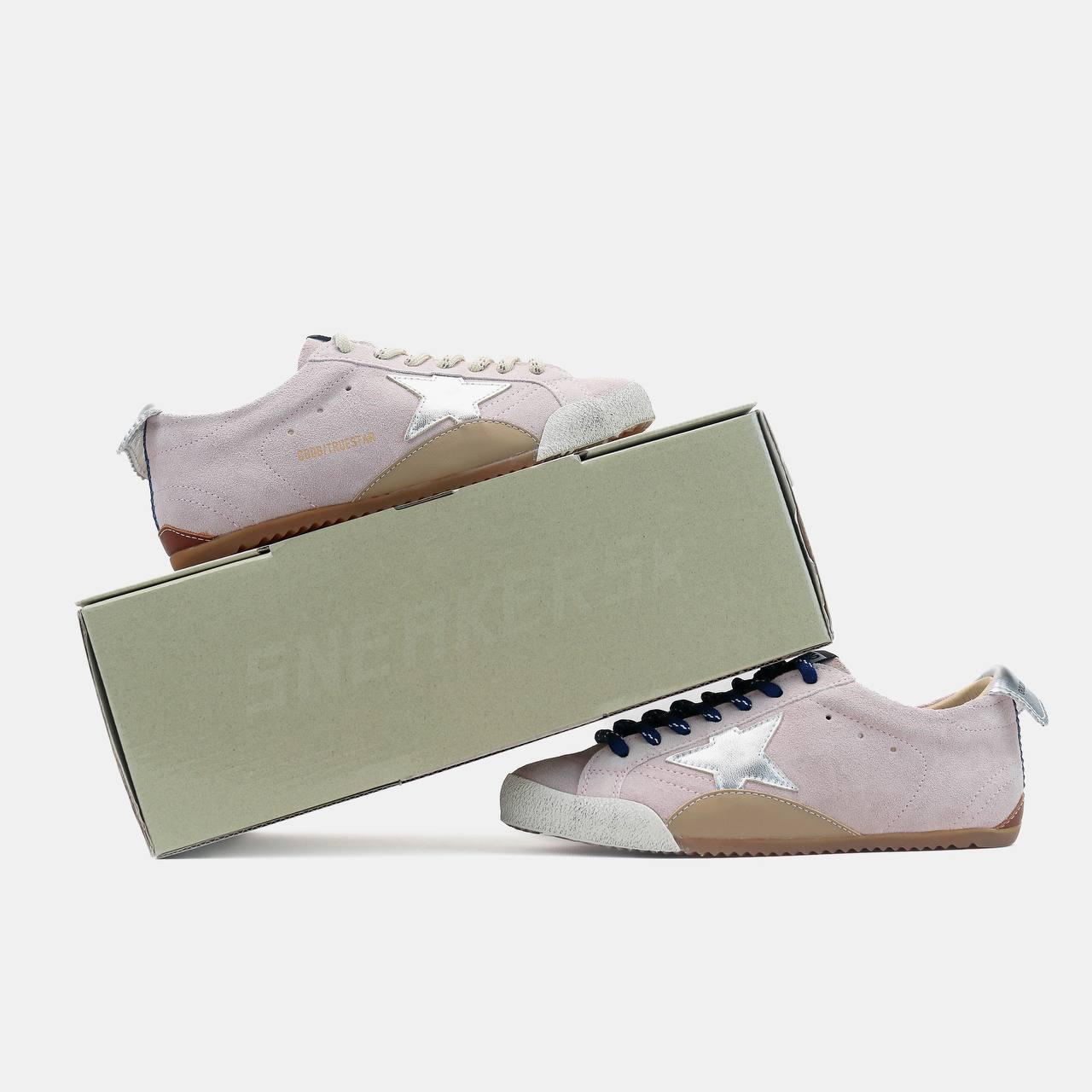 Golden Goose True Star Pink White