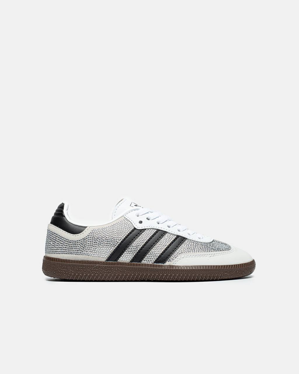 Adidas Samba White Swarovski