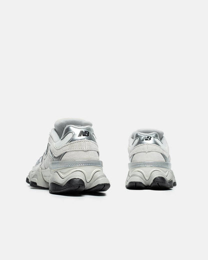 New Balance 9060 White Black Metallic Silver
