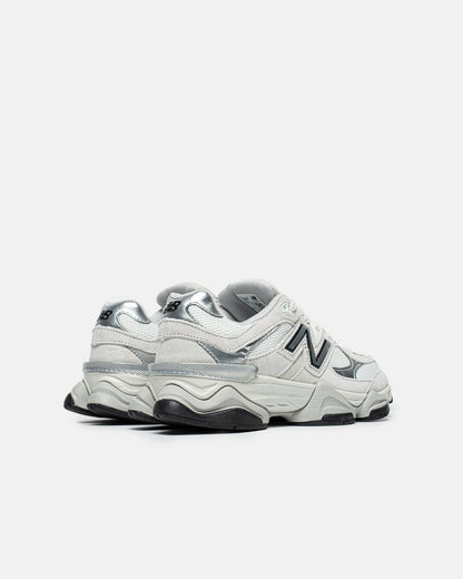 New Balance 9060 White Black Metallic Silver