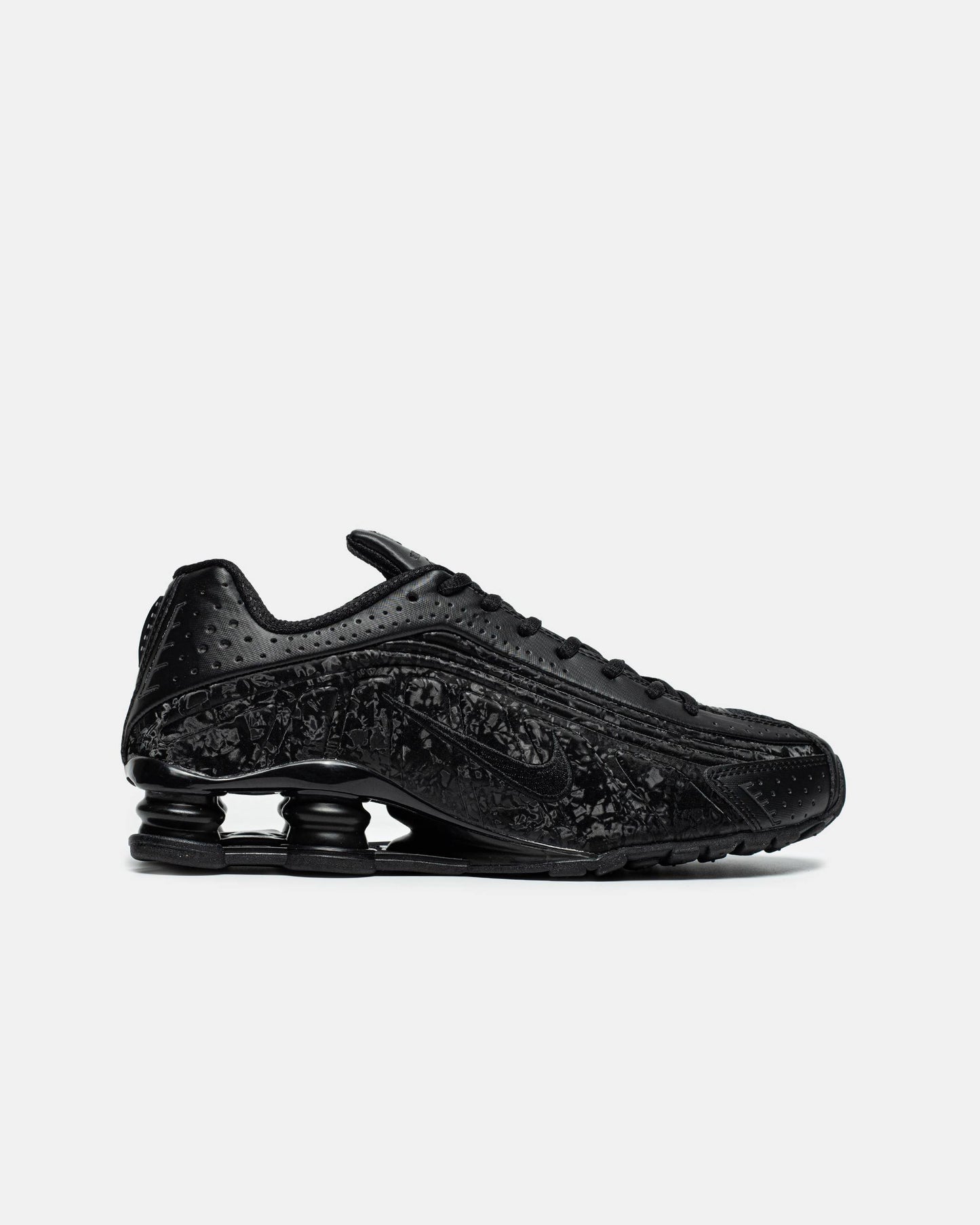 Nike Shox R4 Black Smoke Grey