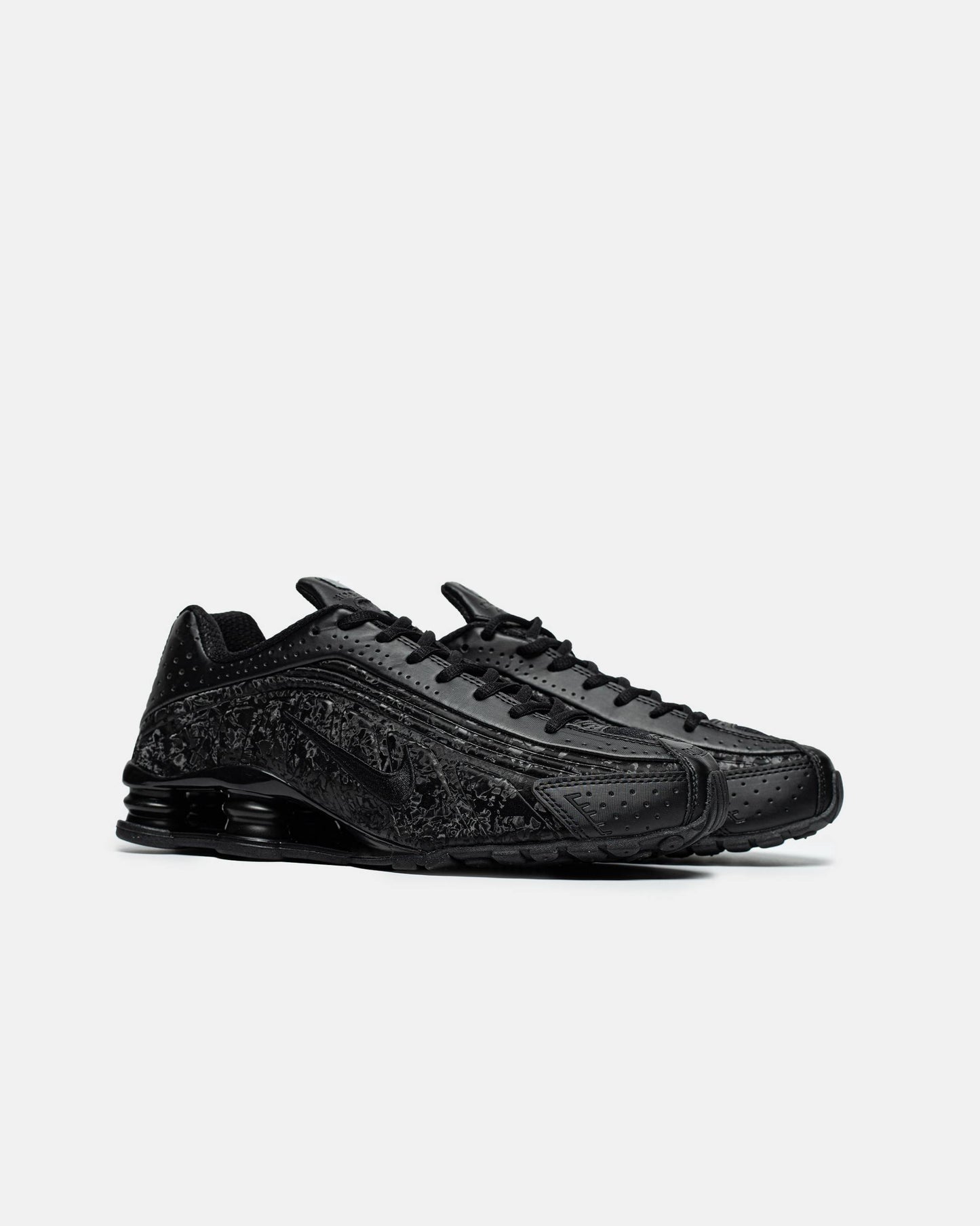 Nike Shox R4 Black Smoke Grey