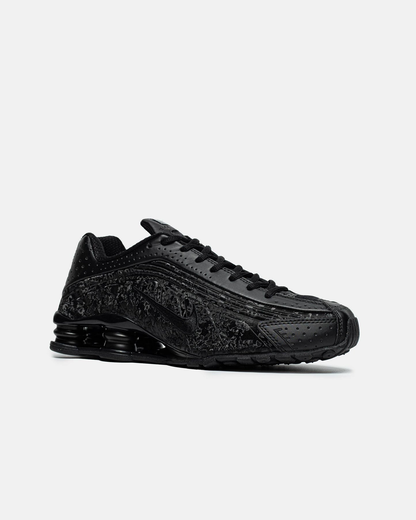 Nike Shox R4 Black Smoke Grey