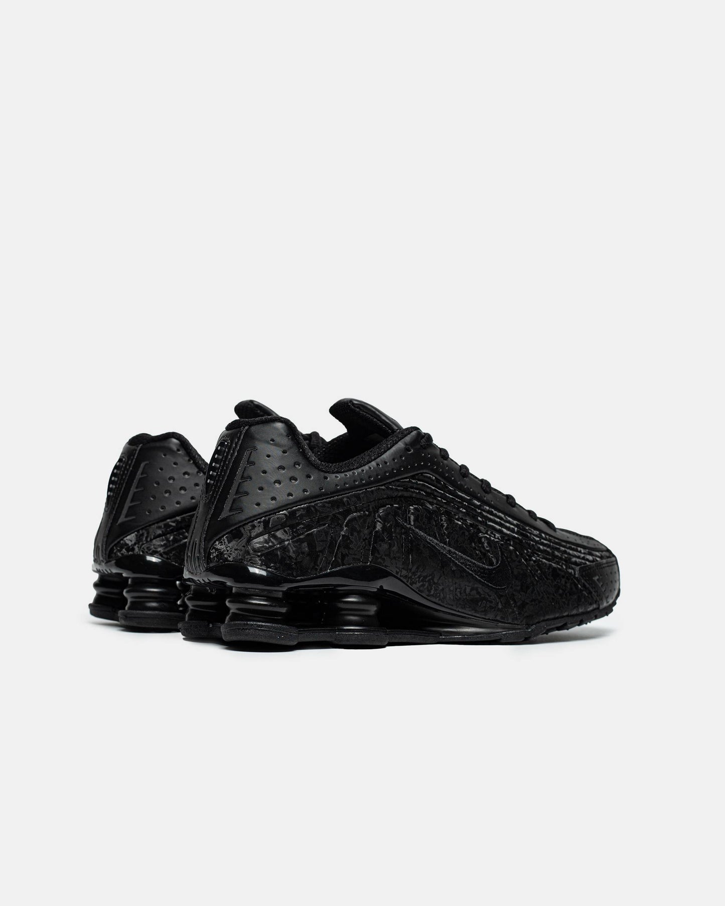 Nike Shox R4 Black Smoke Grey