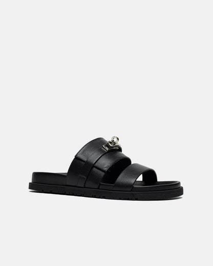 Hermes Jackson Sandal Black