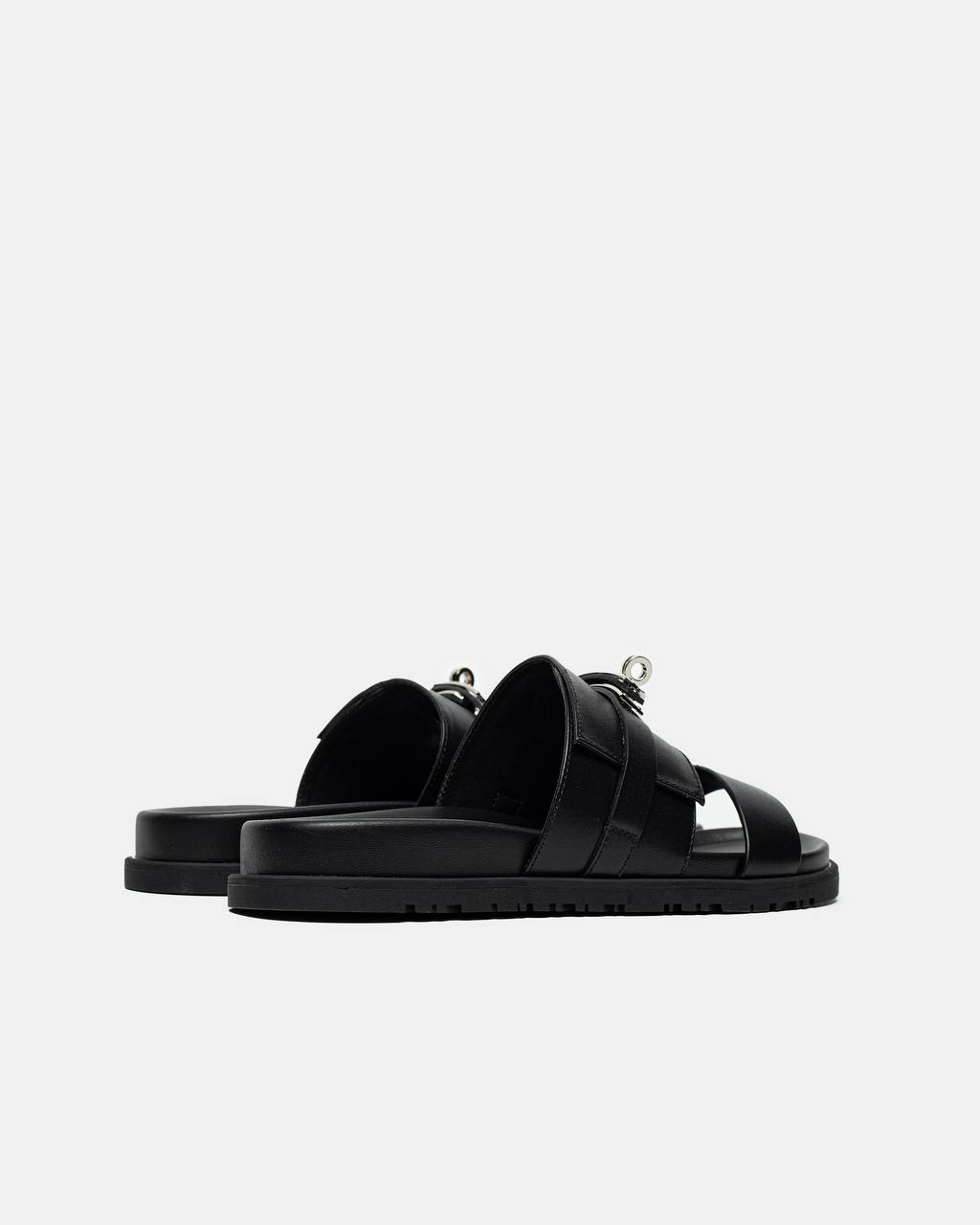 Hermes Jackson Sandal Black