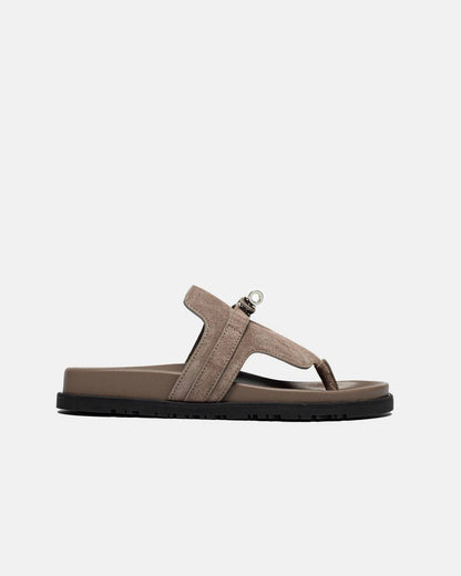 Hermes Empire Sandal Grey Sable