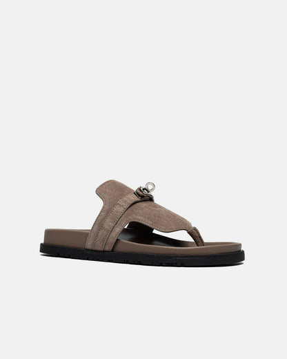 Hermes Empire Sandal Grey Sable