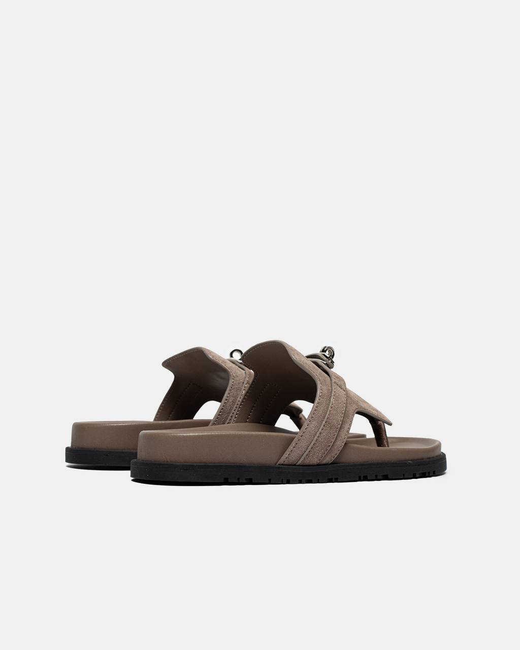 Hermes Empire Sandal Grey Sable