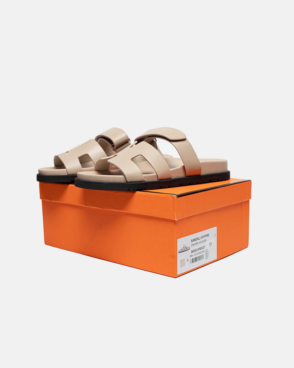 Hermes Chypre Sandals Beige Nomade