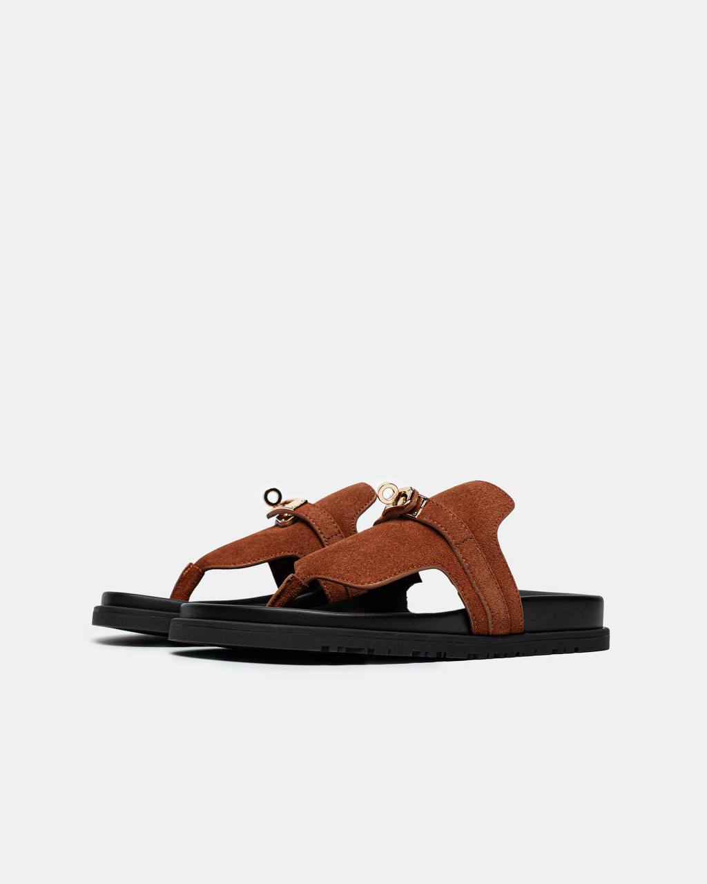 Hermes Empire Sandal Brun Amourette