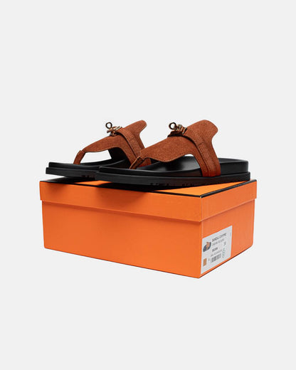 Hermes Empire Sandal Brun Amourette