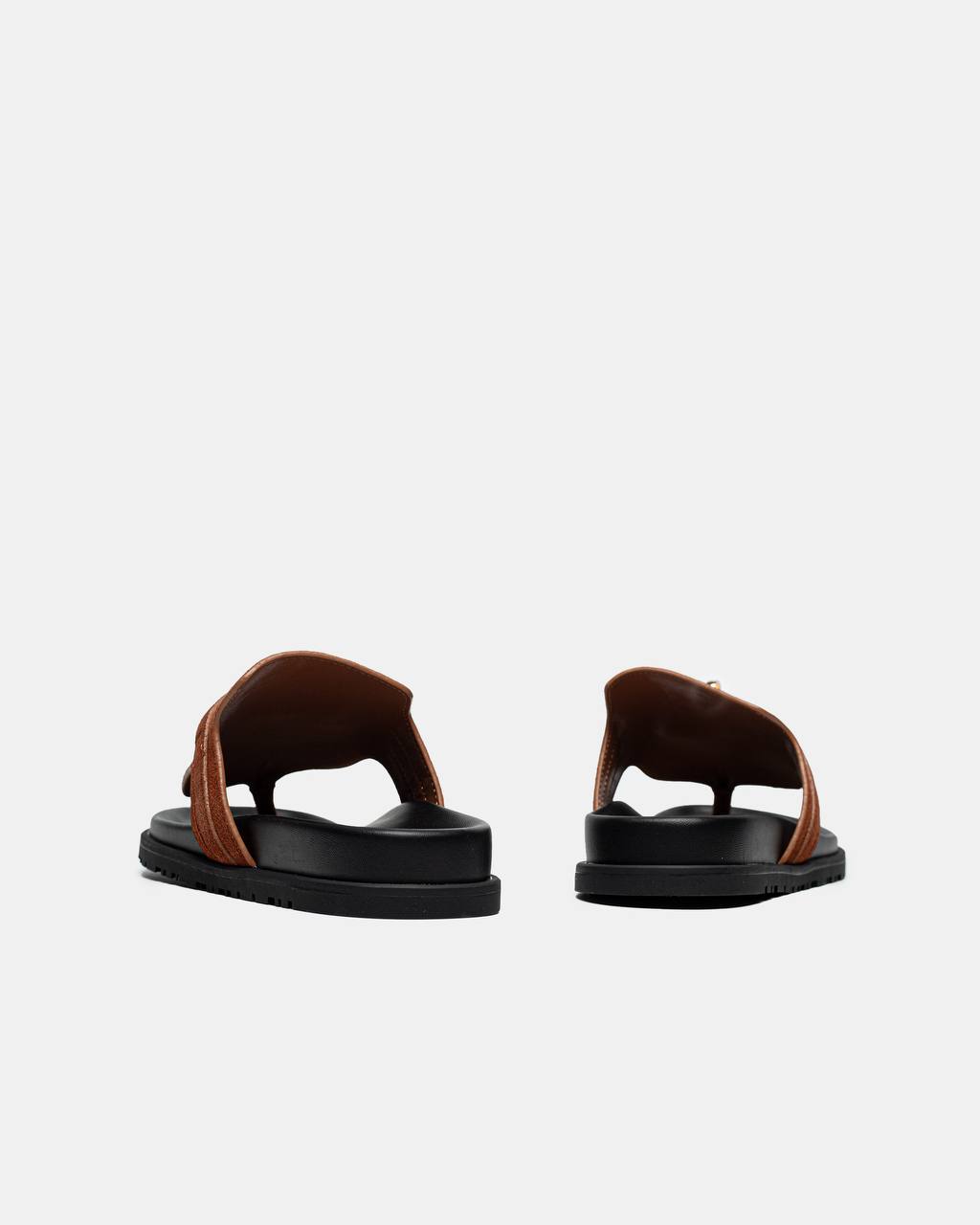 Hermes Empire Sandal Brun Amourette