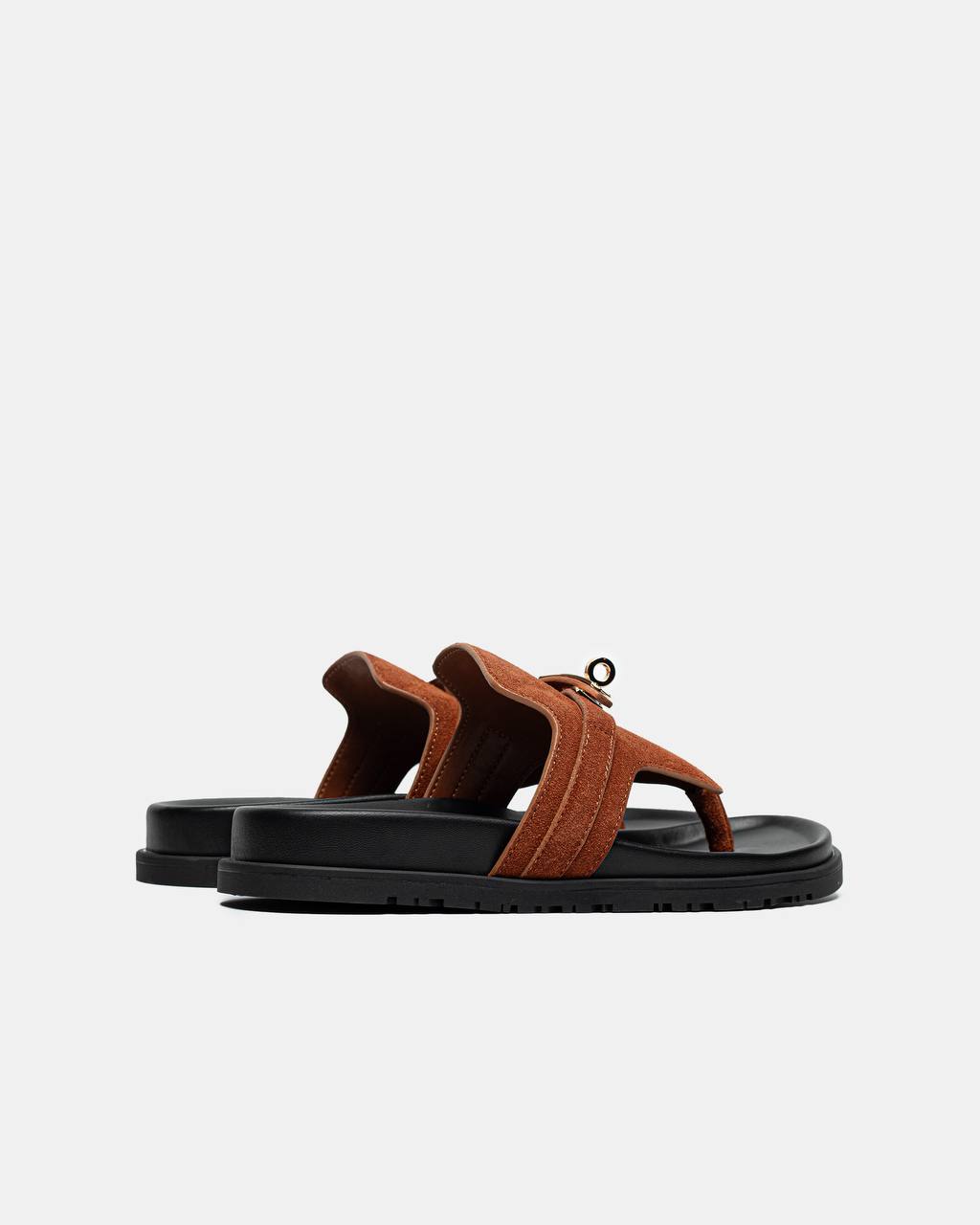 Hermes Empire Sandal Brun Amourette