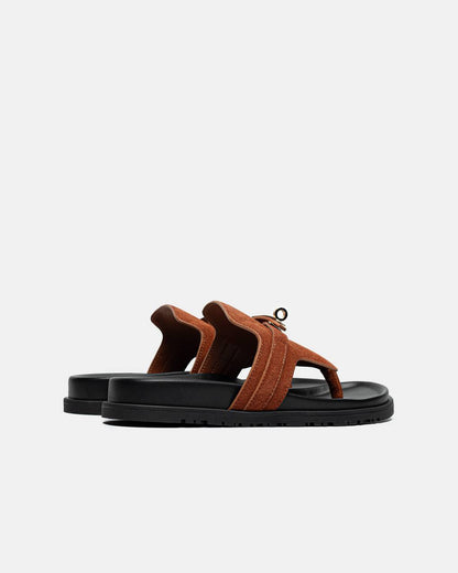 Hermes Empire Sandal Brun Amourette
