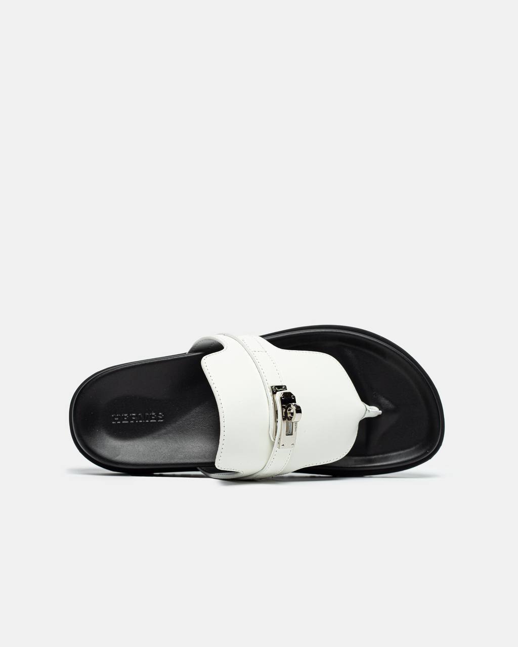 Hermes Empire Sandal Blanc White