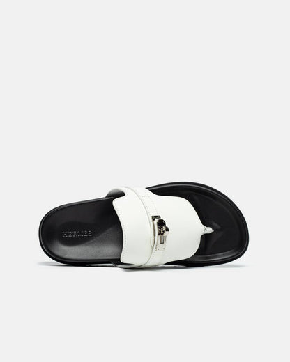 Hermes Empire Sandal Blanc White