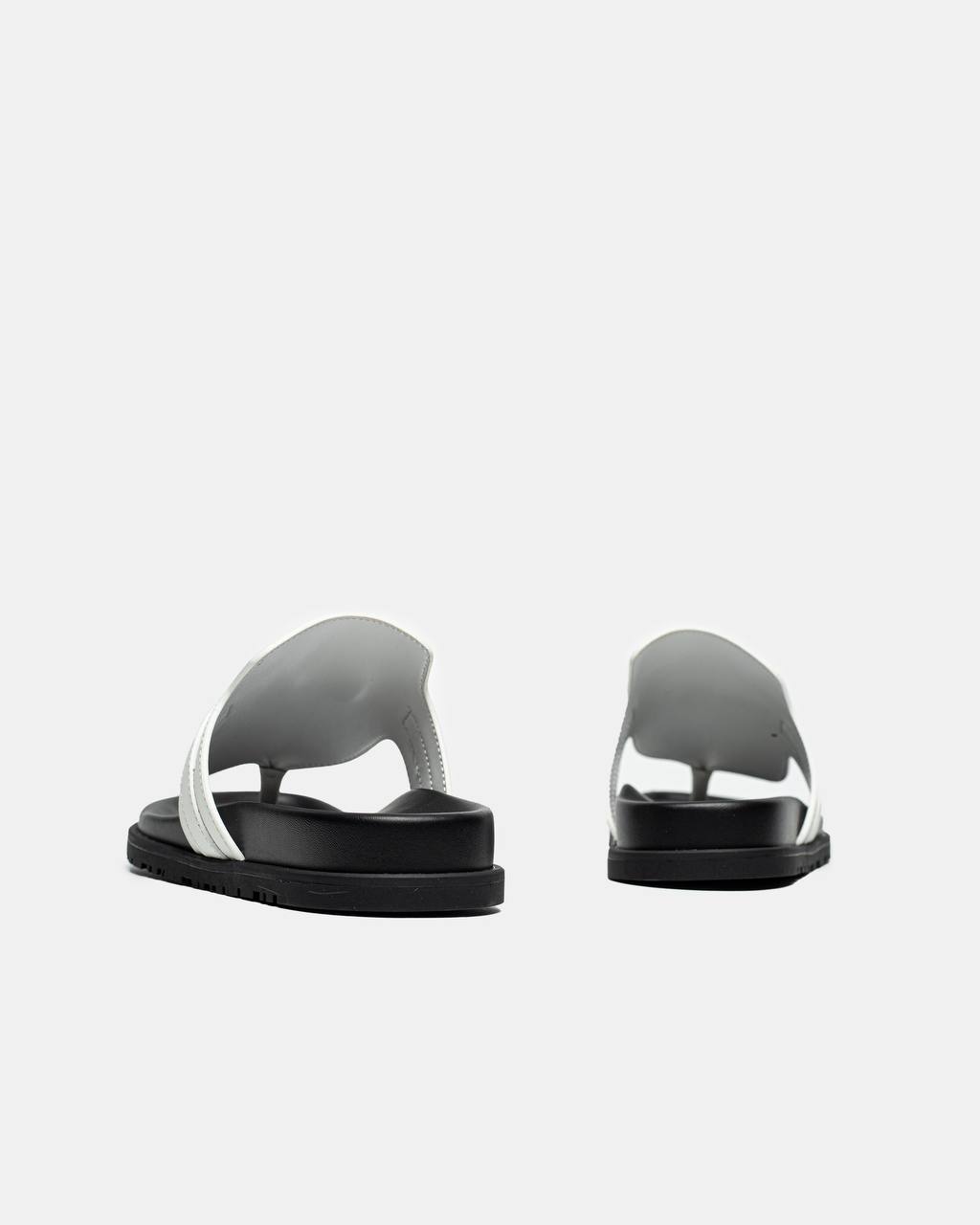 Hermes Empire Sandal Blanc White
