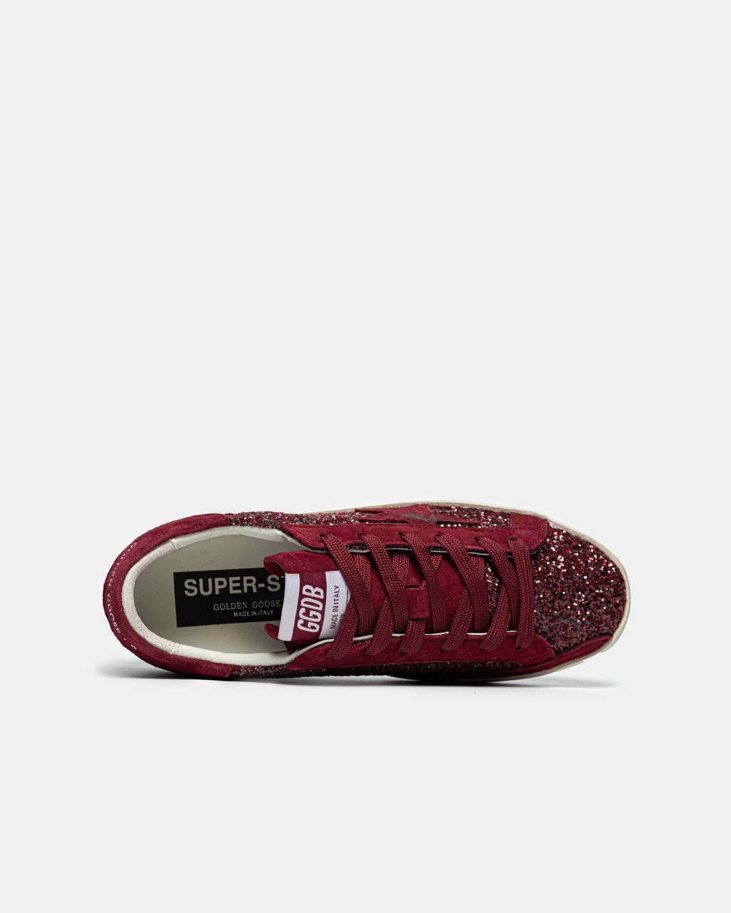 Golden Goose Superstar Bordeaux Glitter Dream Makers