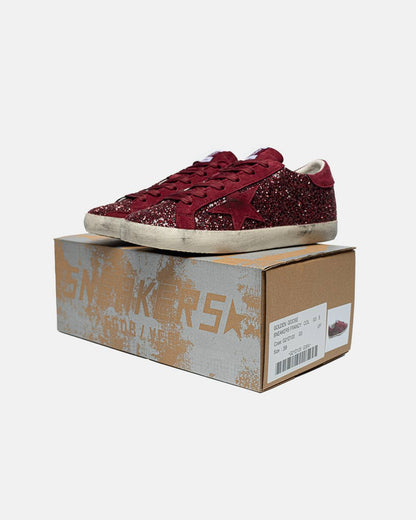 Golden Goose Superstar Bordeaux Glitter Dream Makers