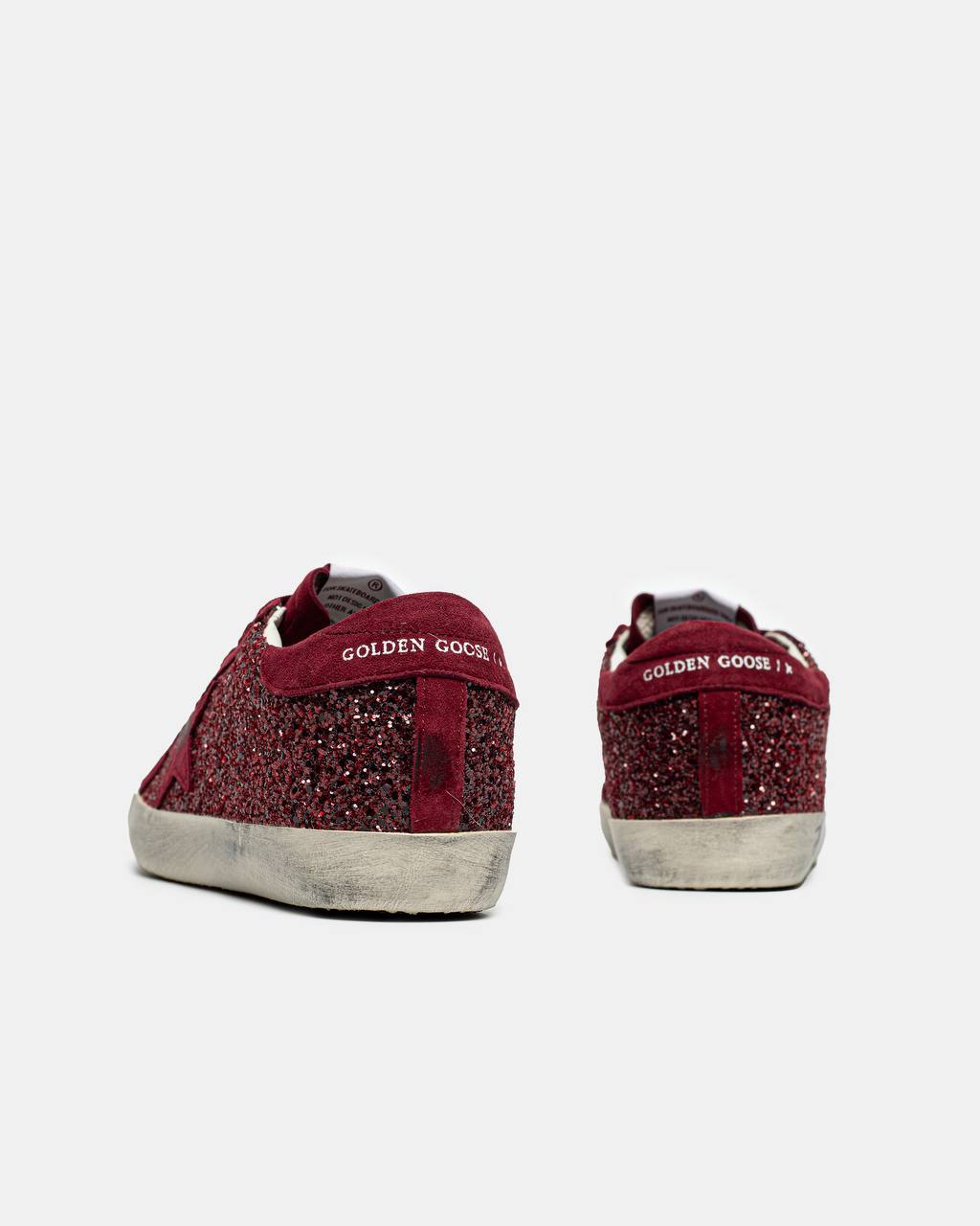 Golden Goose Superstar Bordeaux Glitter Dream Makers