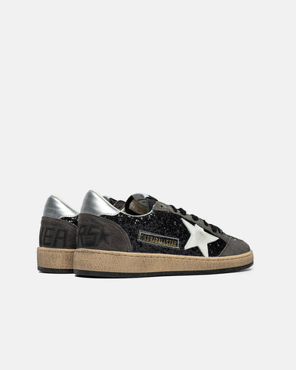 Golden Goose Ball Star in Glitter with Leather Star