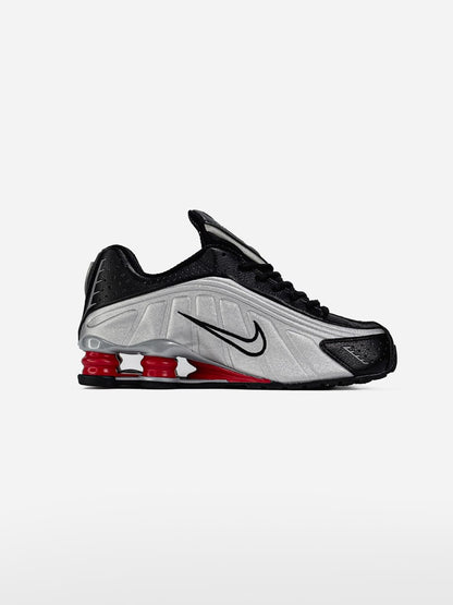 Nike Shox R4 Black Metallic Silver