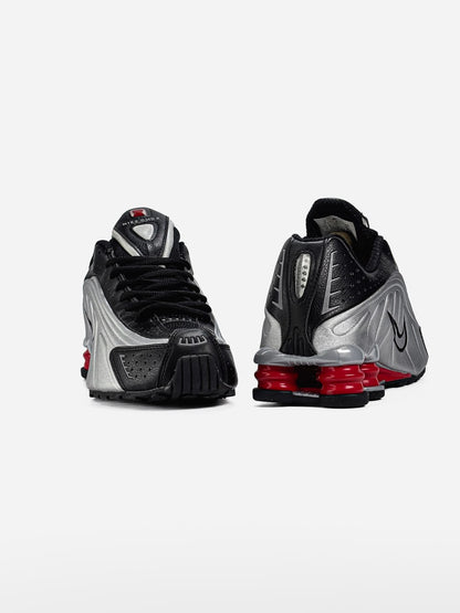 Nike Shox R4 Black Metallic Silver