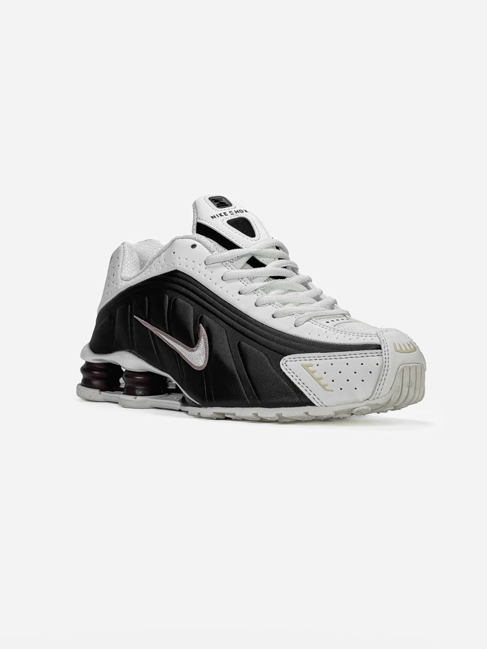 Nike Shox R4 Sail Black Fauna Brown