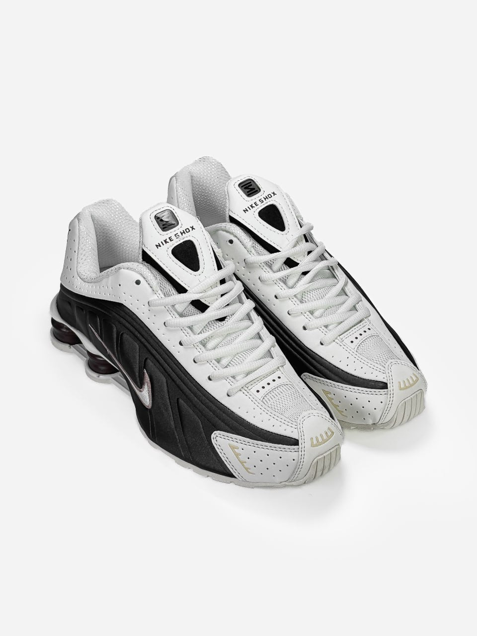 Nike Shox R4 Sail Black Fauna Brown