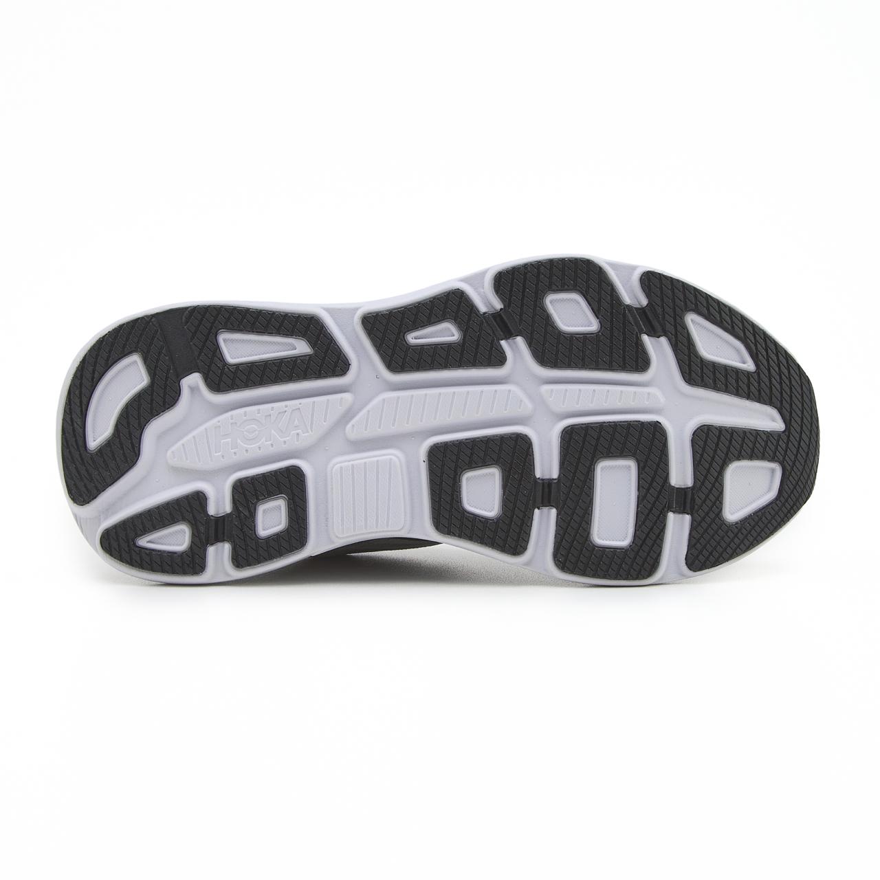 Hoka Bondi 9 Grey White