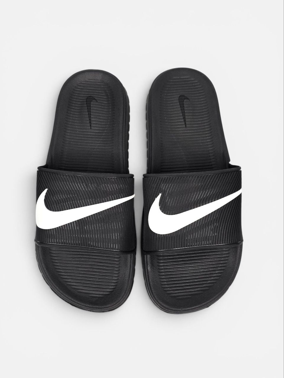 Nike Kawa Slide Black White