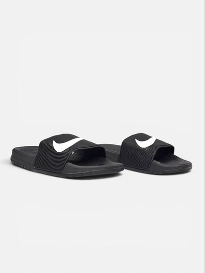 Nike Kawa Slide Black White