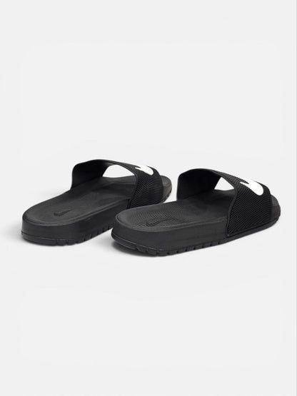 Nike Kawa Slide Black White