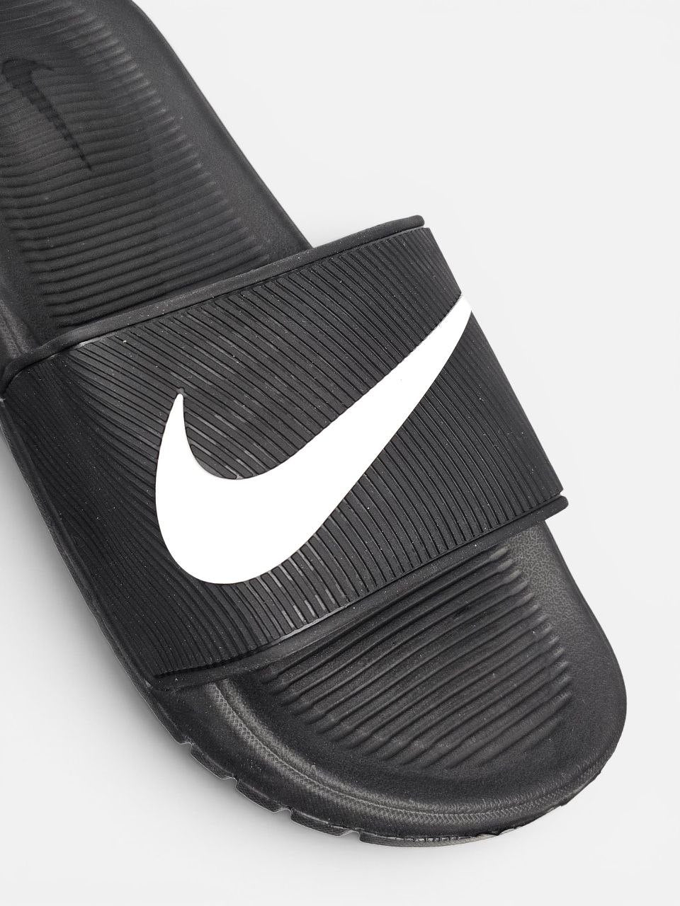Nike Kawa Slide Black White