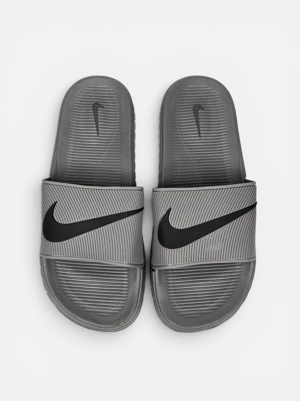 Nike Kawa Slide Grey Black