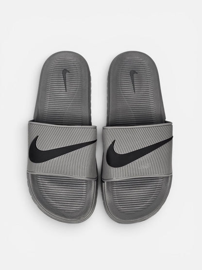Nike Kawa Slide Grey Black
