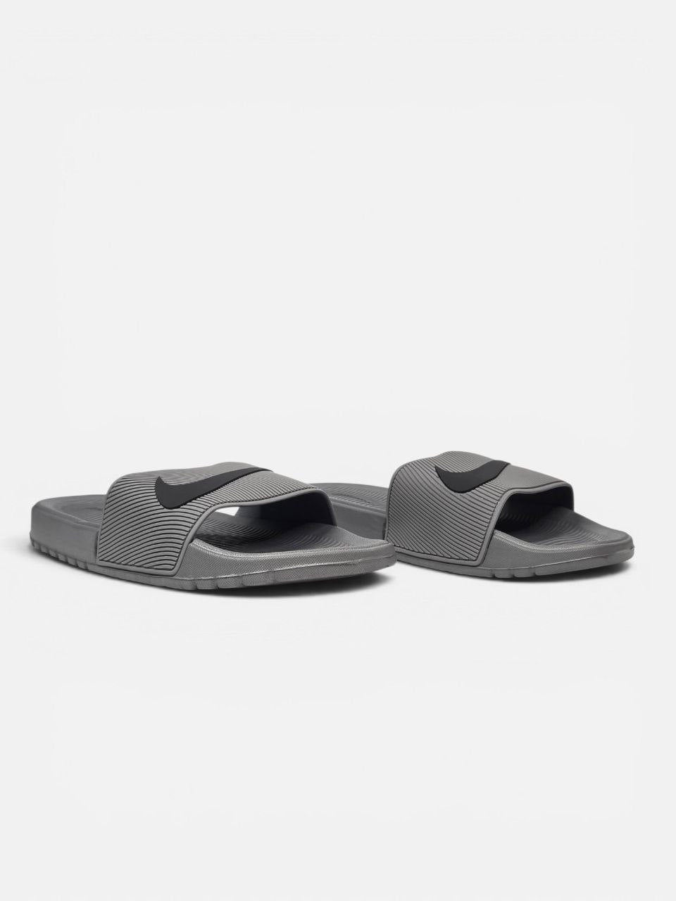 Nike Kawa Slide Grey Black