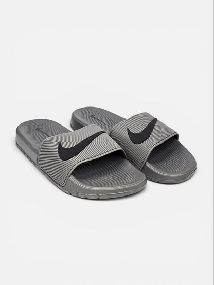 Nike Kawa Slide Grey Black