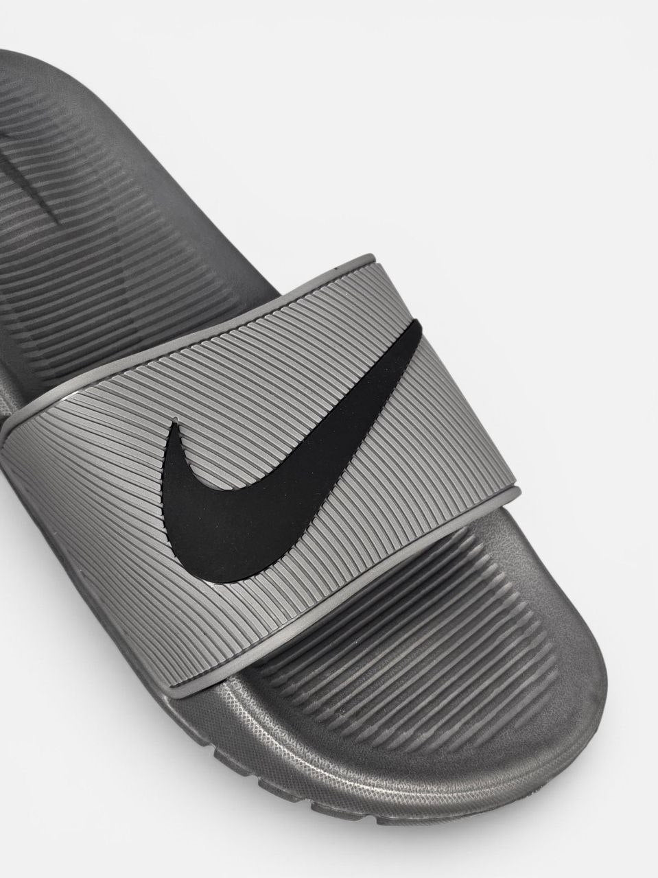 Nike Kawa Slide Grey Black