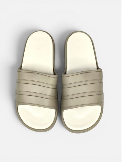 Adidas Adilette Flow Light Khaki Ivory